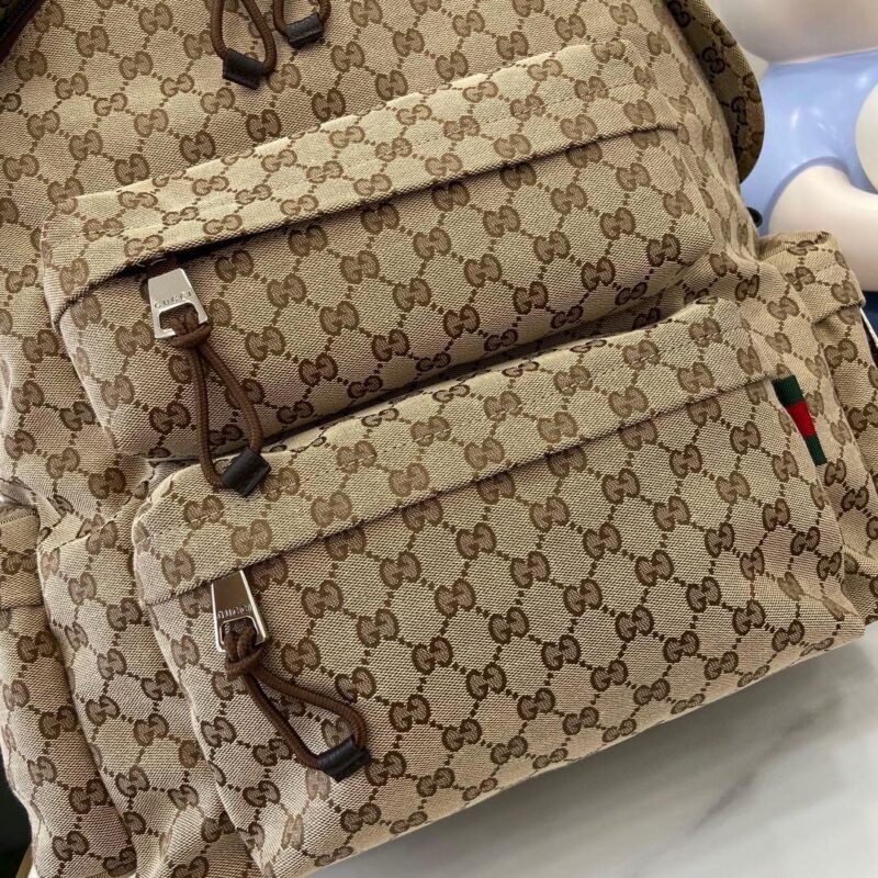 Mochila con logotipo Gucci grande Gucci - Imagen 6