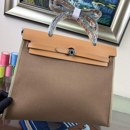 BOLSO HERBAG DE LONA - HERMES