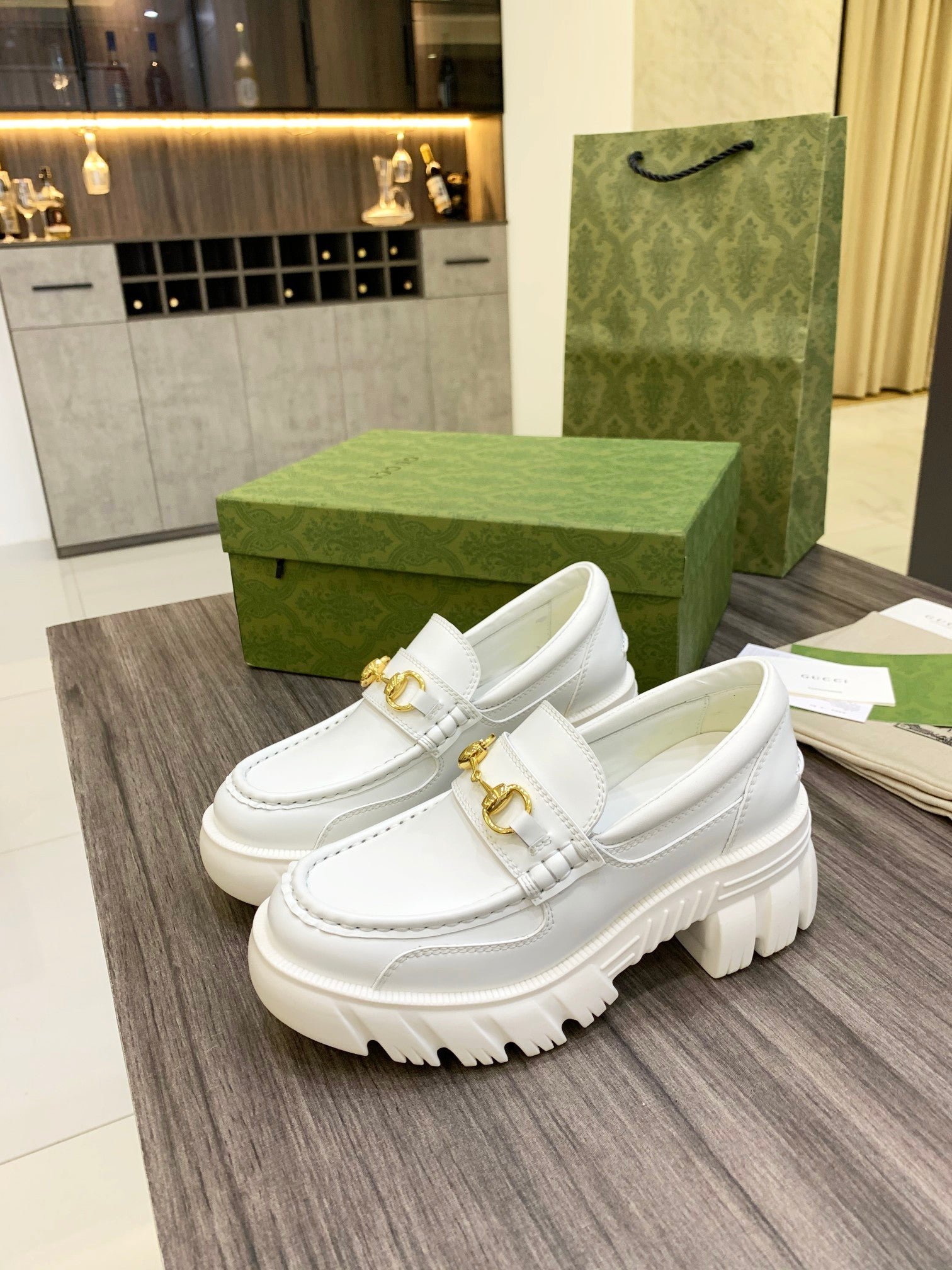 Mocasín con Horsebit Gucci
