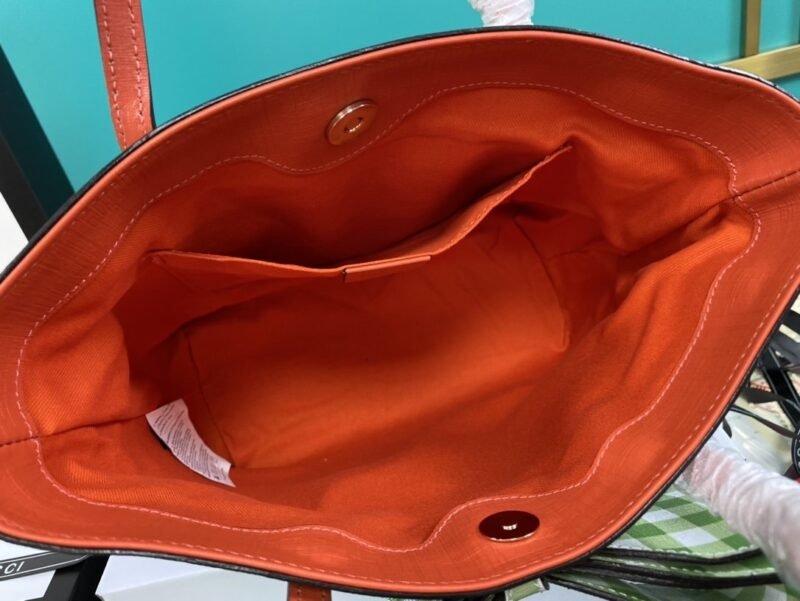 Tote Infantil GG con Lazo de Cuadros GUCCI - Imagen 4