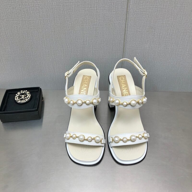 Sandalias de tacón alto chanel - Imagen 3
