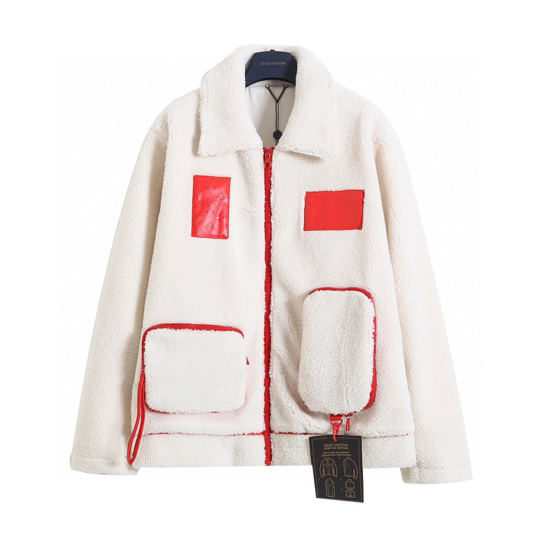 Chaqueta multibolsillos en lana de oveja Louis Vuitton