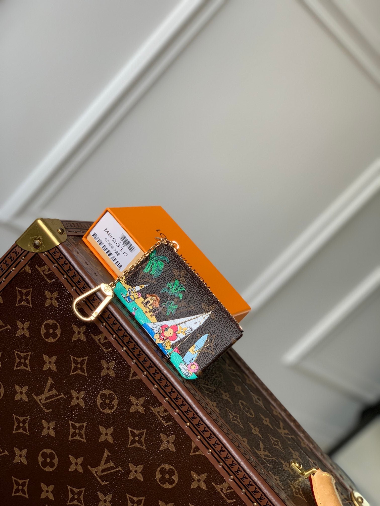 Monedero con llavero Louis Vuitton