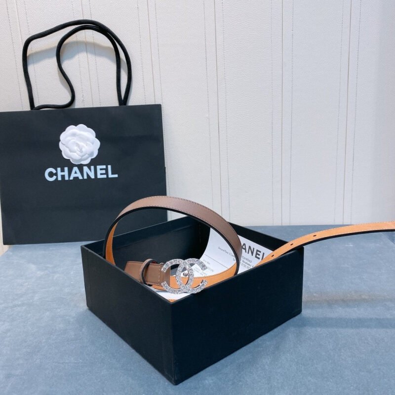 Cinturón de piel CHANEL - Imagen 2