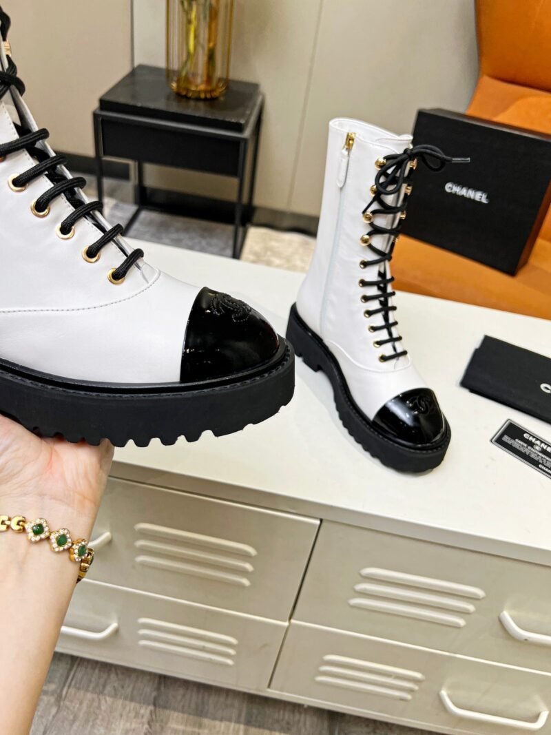Botines de cordón Chanel - Imagen 7