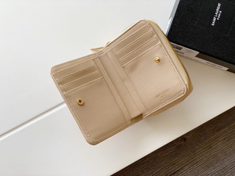 Copia de Cartera Monogram Compact de piel SAINT LAURENT - Imagen 9