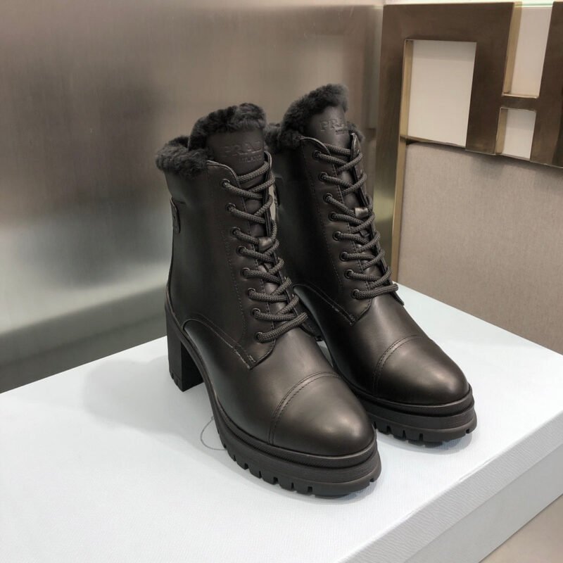 Botines de piel PRADA - Imagen 3