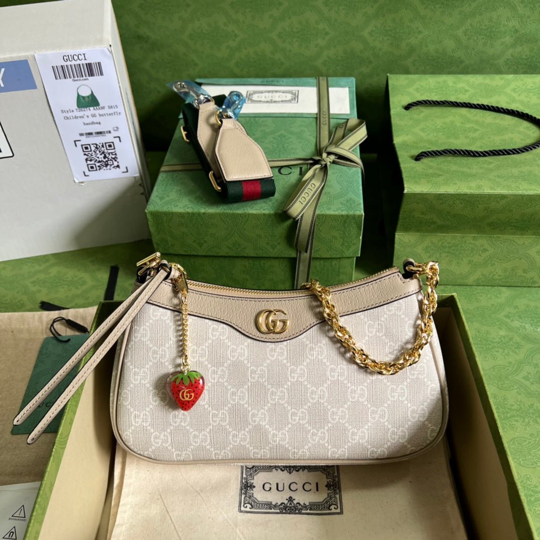 Bolso de mano Ophidia pequeño GUCCI