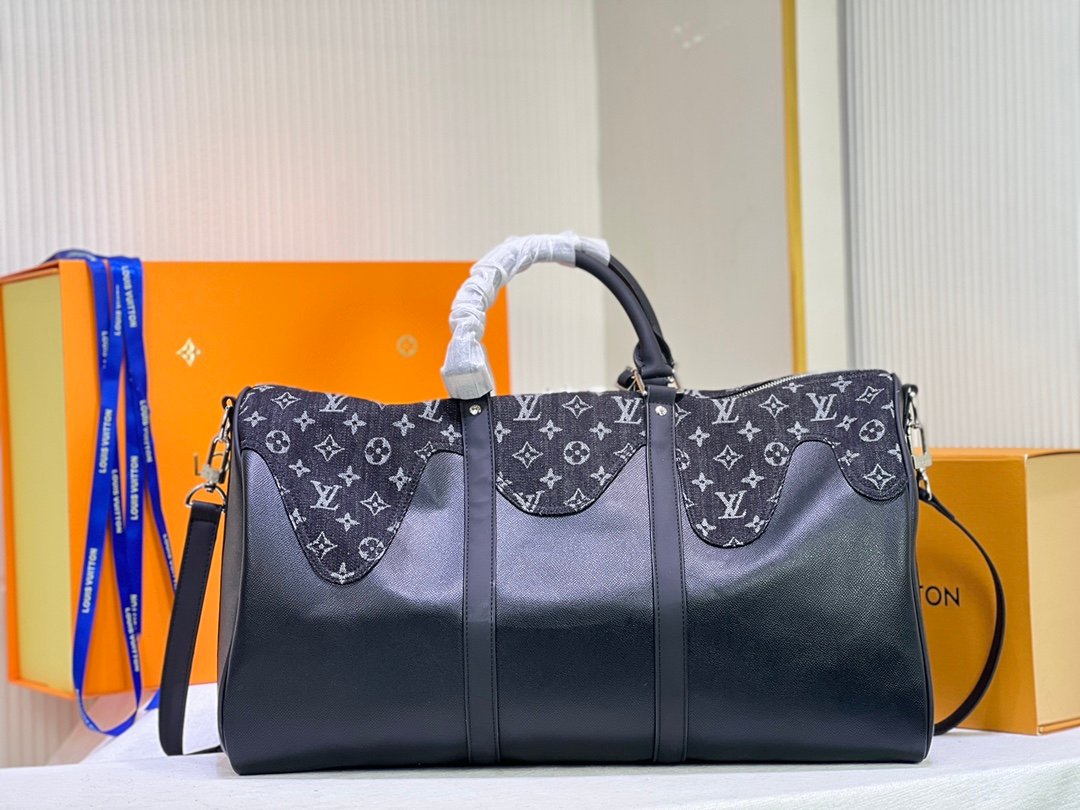 Bolso Keepall 50 con bandolera LOUIS VUITTON