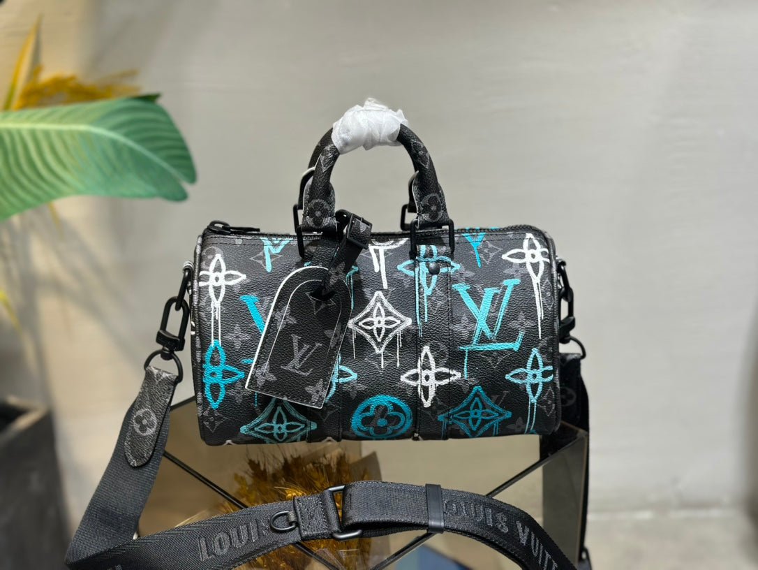 Bolso Keepall 25 con bandolera LOUIS VUITTON