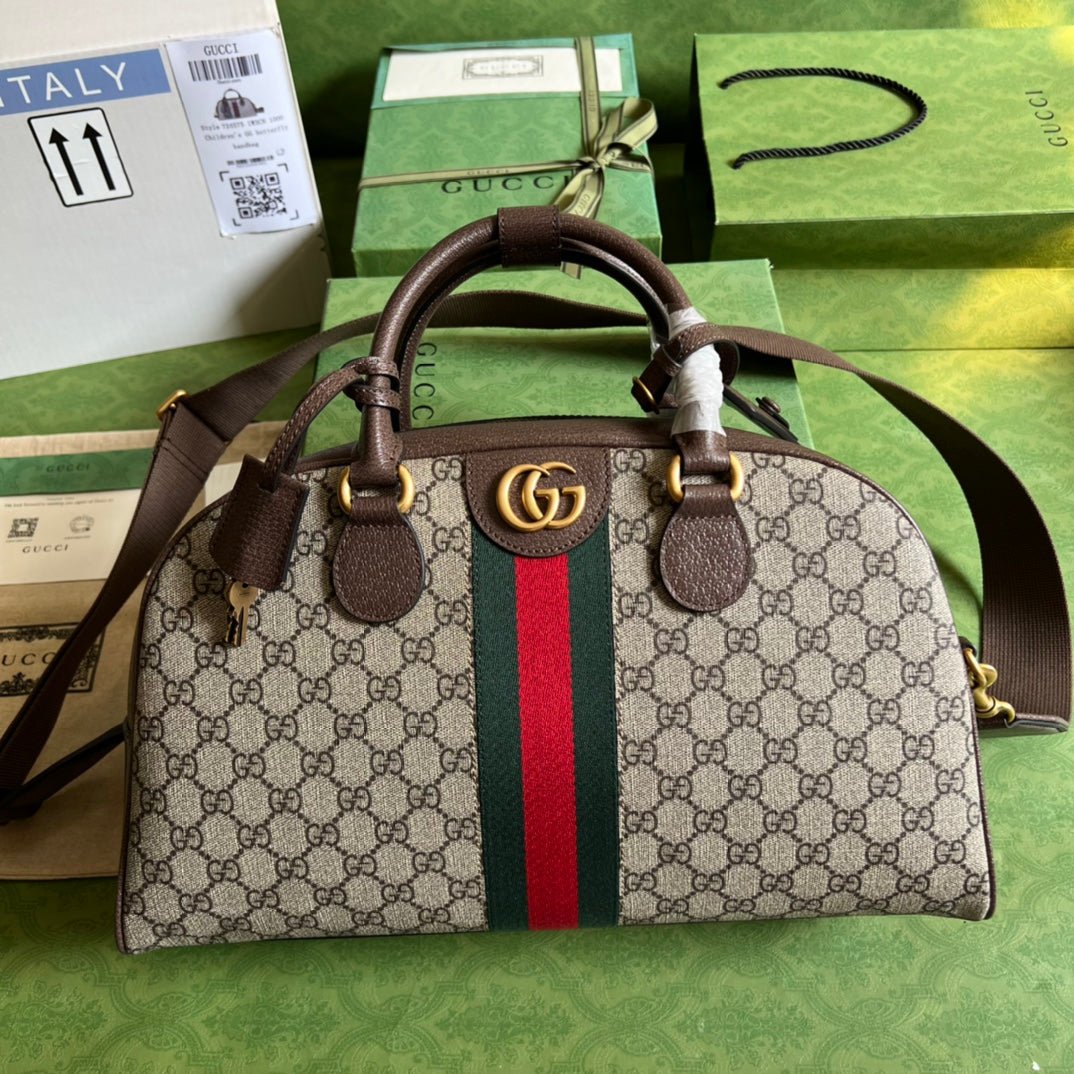 Bolso de mano Ophidia pequeño GUCCI