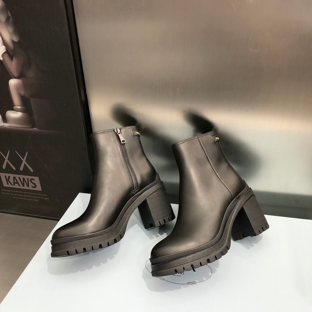 Botines de piel PRADA