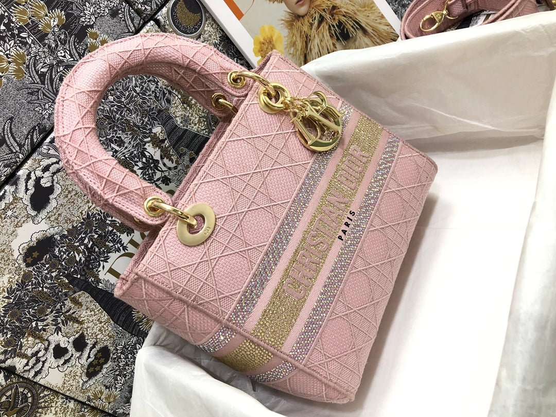Bolso mediano Lady D-Lite DIOR