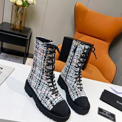 Botines de cordón Chanel