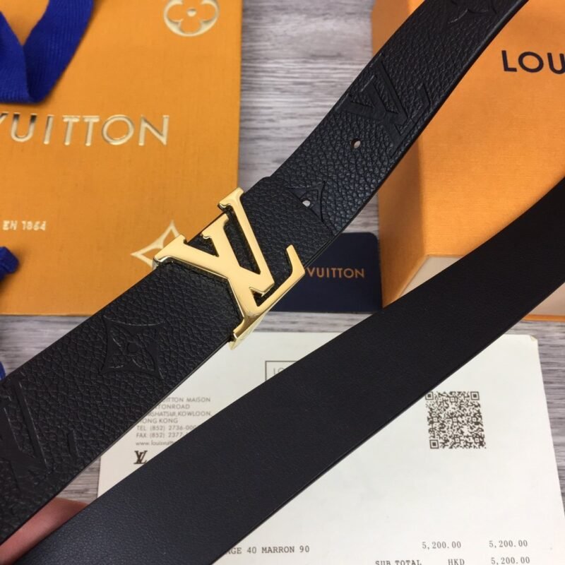 CINTURÓN REVERSIBLE LV ICONIC DE 3 CM LOUIS VUITTON - Imagen 5