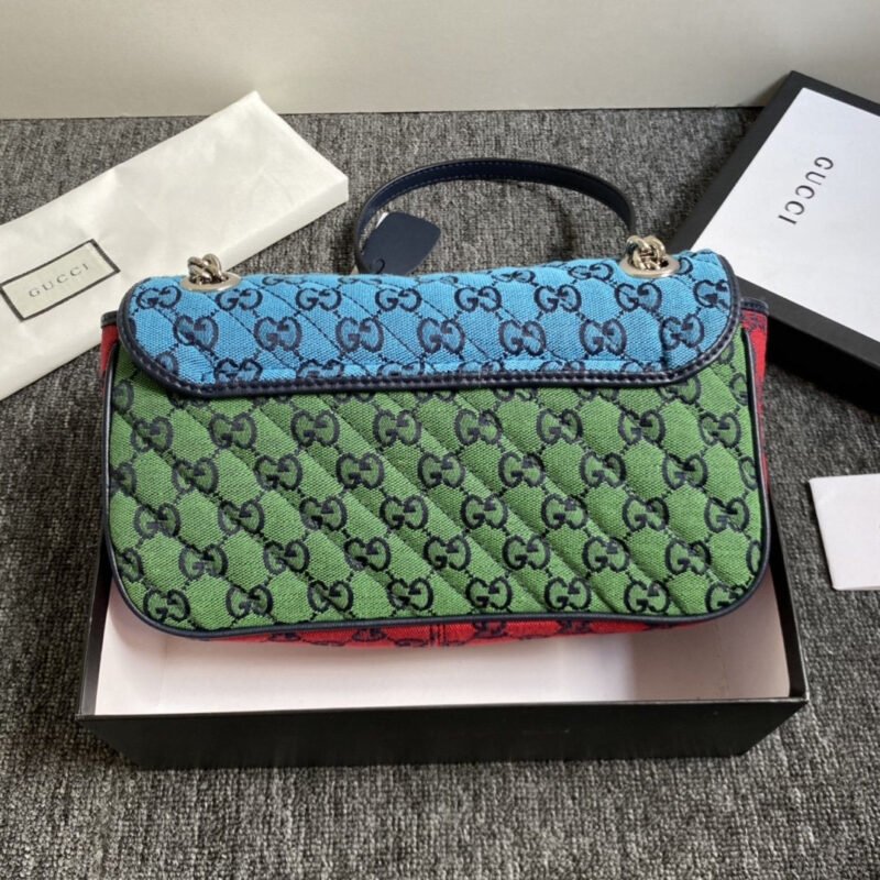 Bolso de hombro GG Marmont Multicolor - Imagen 4