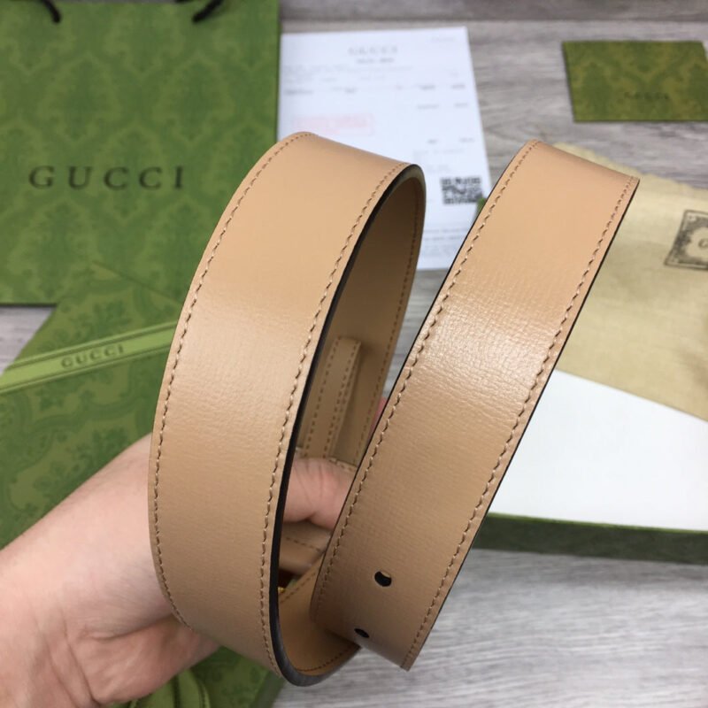 Cinturón con hebilla de G Gucci - Imagen 4