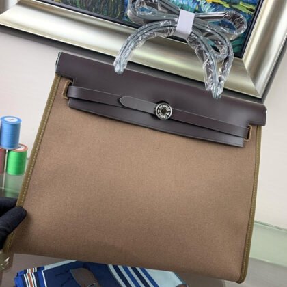 BOLSO HERBAG DE LONA - HERMES