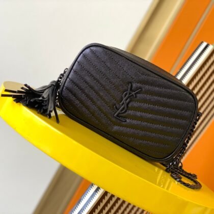 MINIBOLSO LOU DE PIEL ACOLCHADA YSL