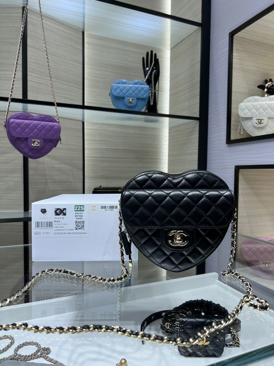 BOLSO CORAZÓN CHANEL