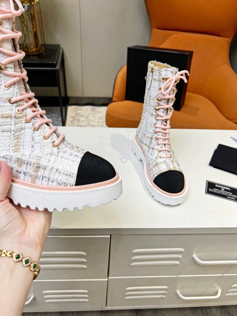Botines de cordón Chanel - Imagen 8