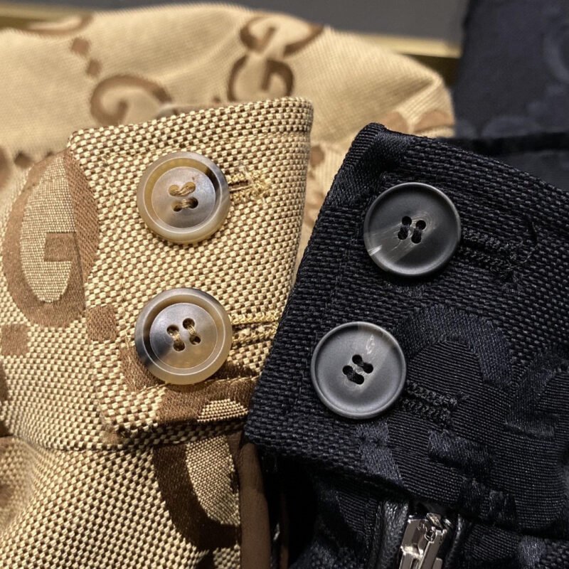 Chaqueta de lona con jumbo GG GUCCI - Imagen 8