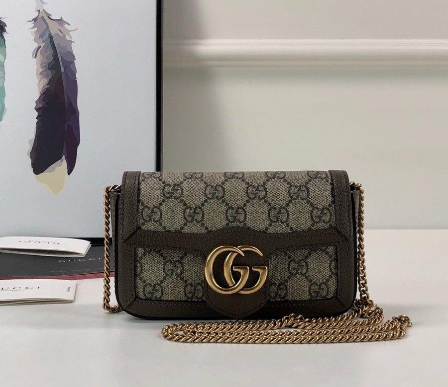 Microbolso GG Supreme de piel GUCCI - Imagen 15