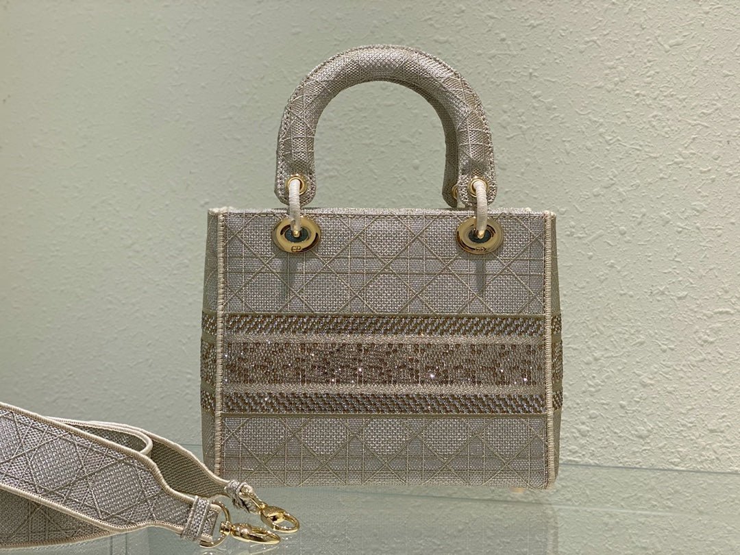 Bolso mediano Lady D-Lite DIOR