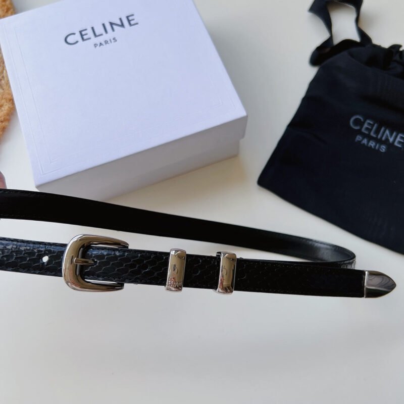 Cinturón estilo vaquero pequeño CELINE - Imagen 7