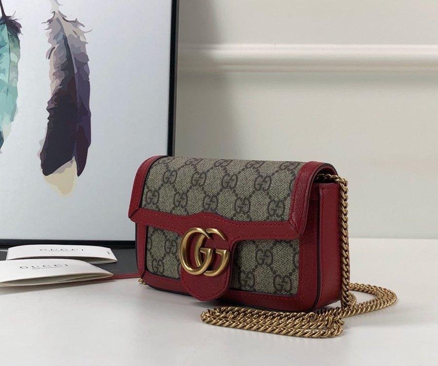 Microbolso GG Supreme de piel GUCCI - Imagen 8