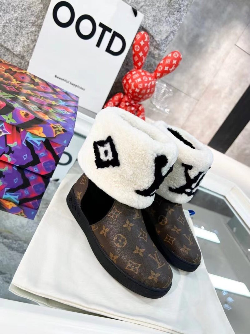 Botín Plano Snowdrop Louis Vuitton - Imagen 6