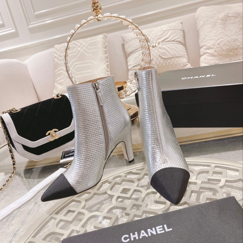Botines con tacón Chanel - Imagen 4