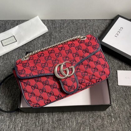 Bolso de hombro GG Marmont Multicolor