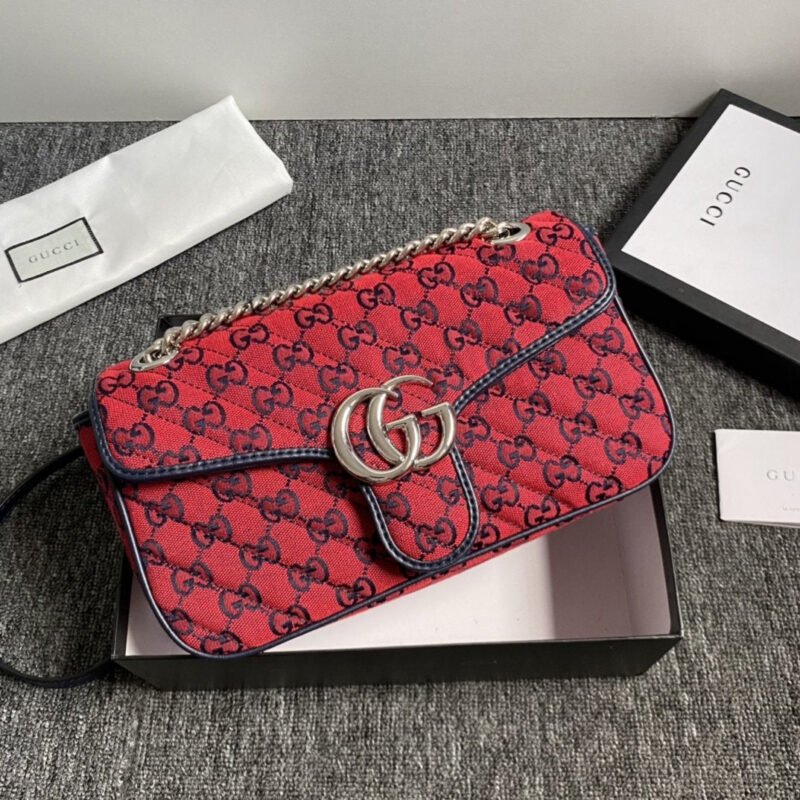 Bolso de hombro GG Marmont Multicolor