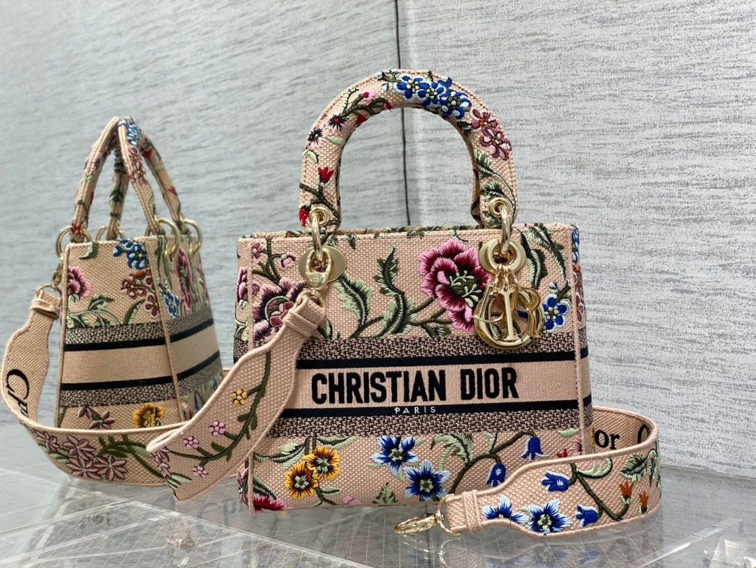 Bolso mediano Lady D-Lite DIOR