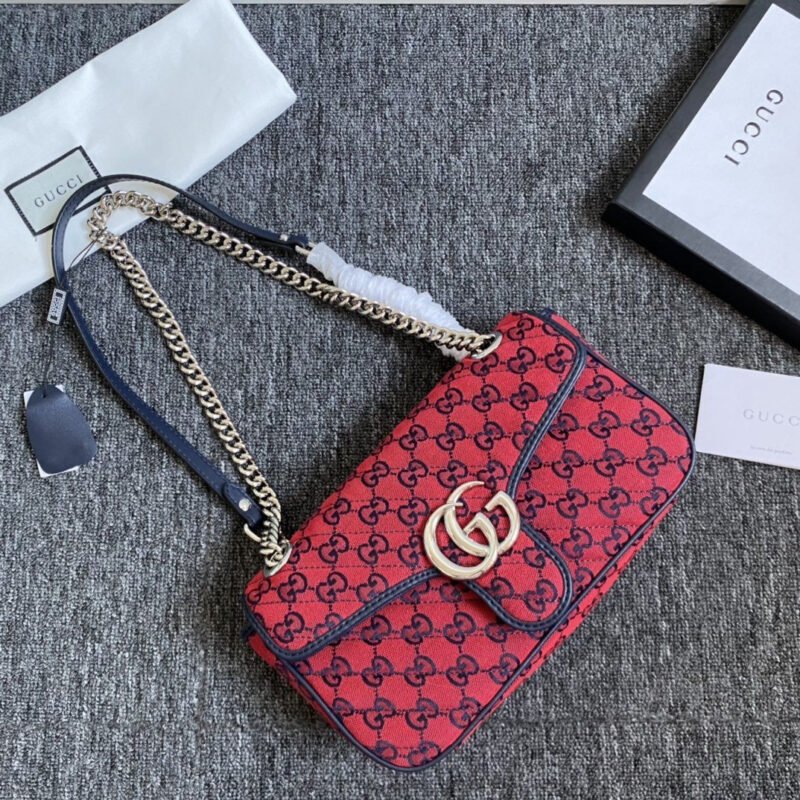 Bolso de hombro GG Marmont Multicolor - Imagen 6