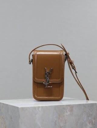 Minibolso Solferino de piel lisa YSL