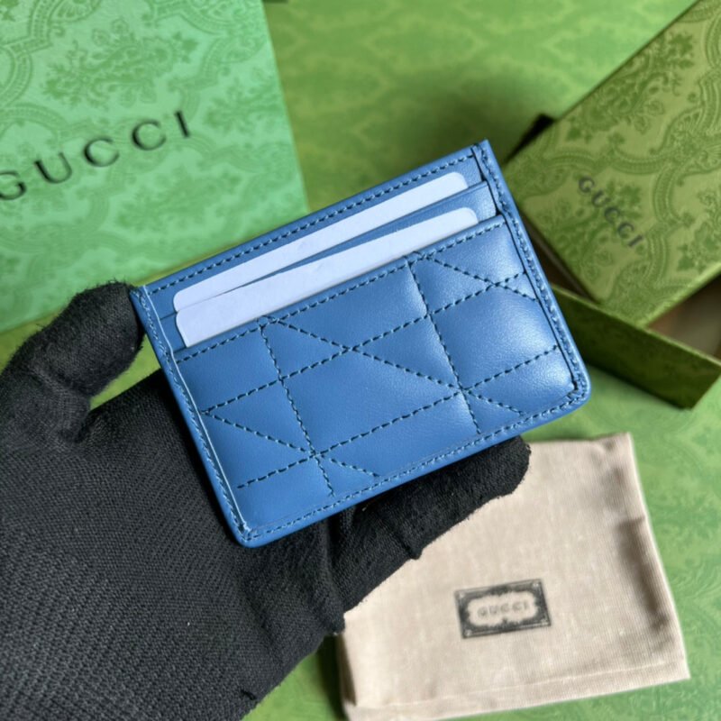 Tarjetero GG Marmont de matelassé GUCCI - Imagen 5