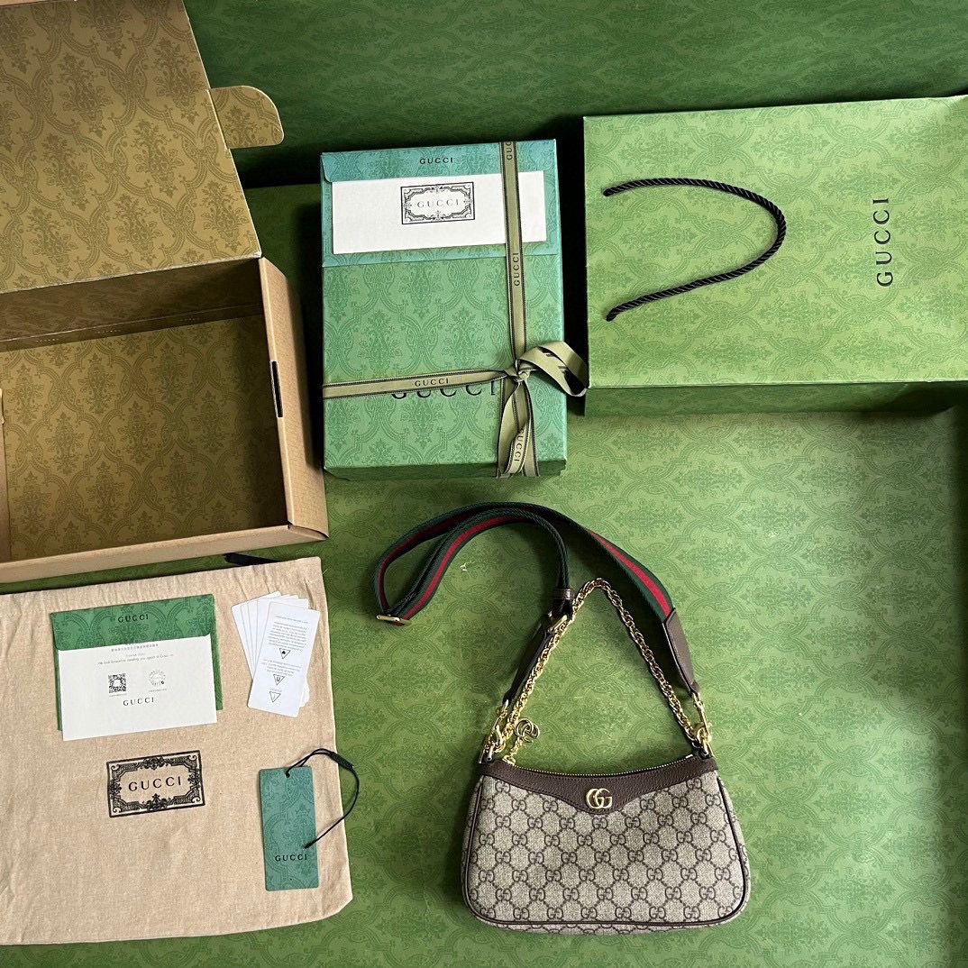 BOLSO DE MANO OPHIDIA PEQUEÑO GUCCI