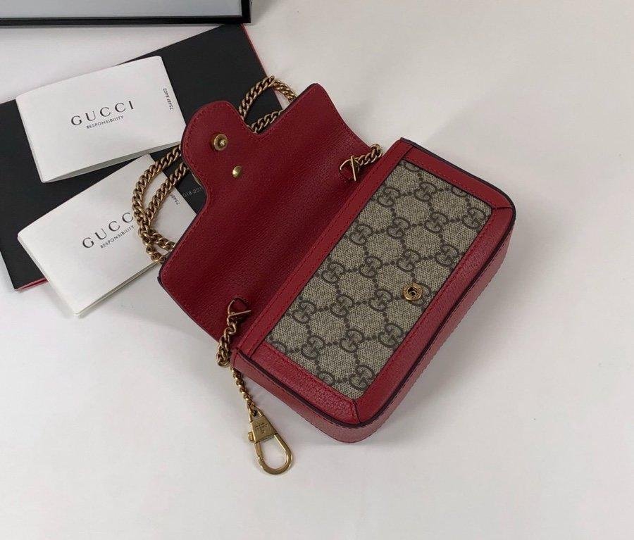 Microbolso GG Supreme de piel GUCCI - Imagen 3