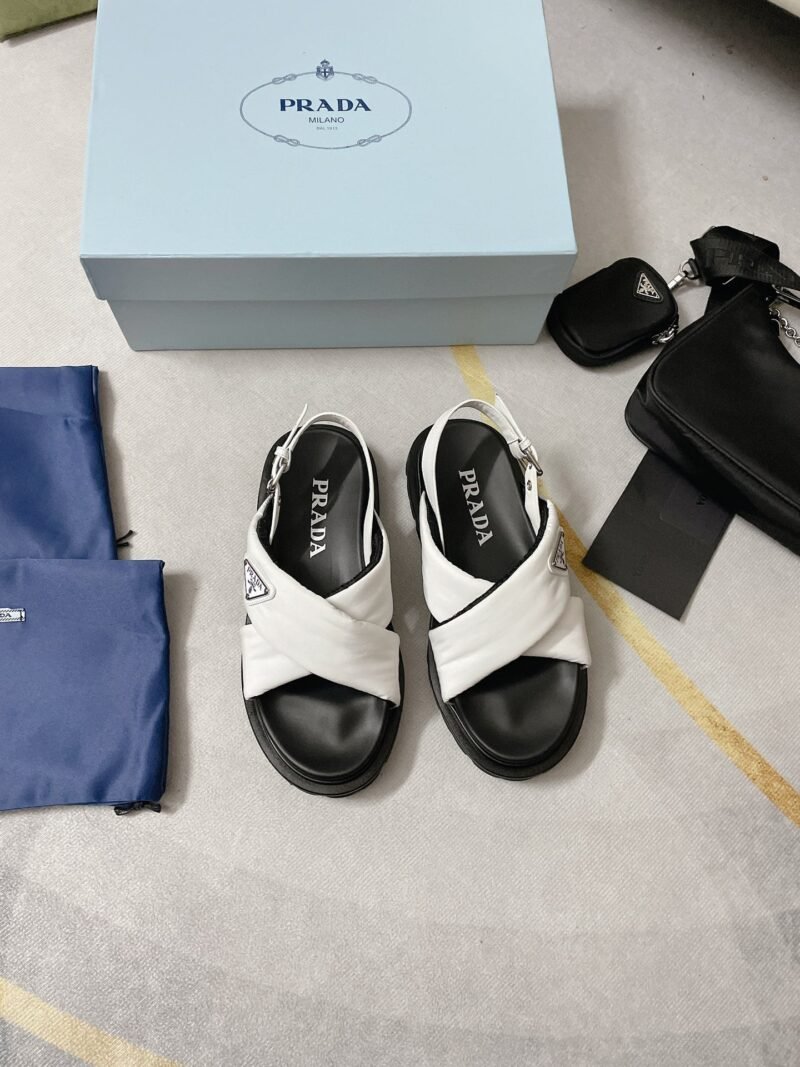 Sandalias de plataforma PRADA - Imagen 4