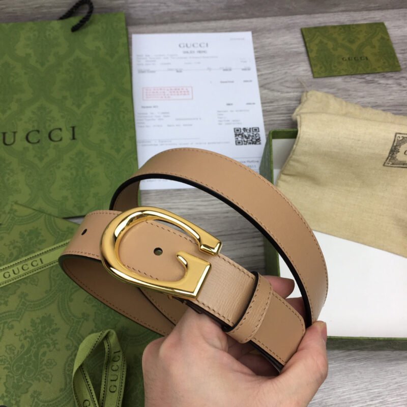 Cinturón con hebilla de G Gucci - Imagen 3