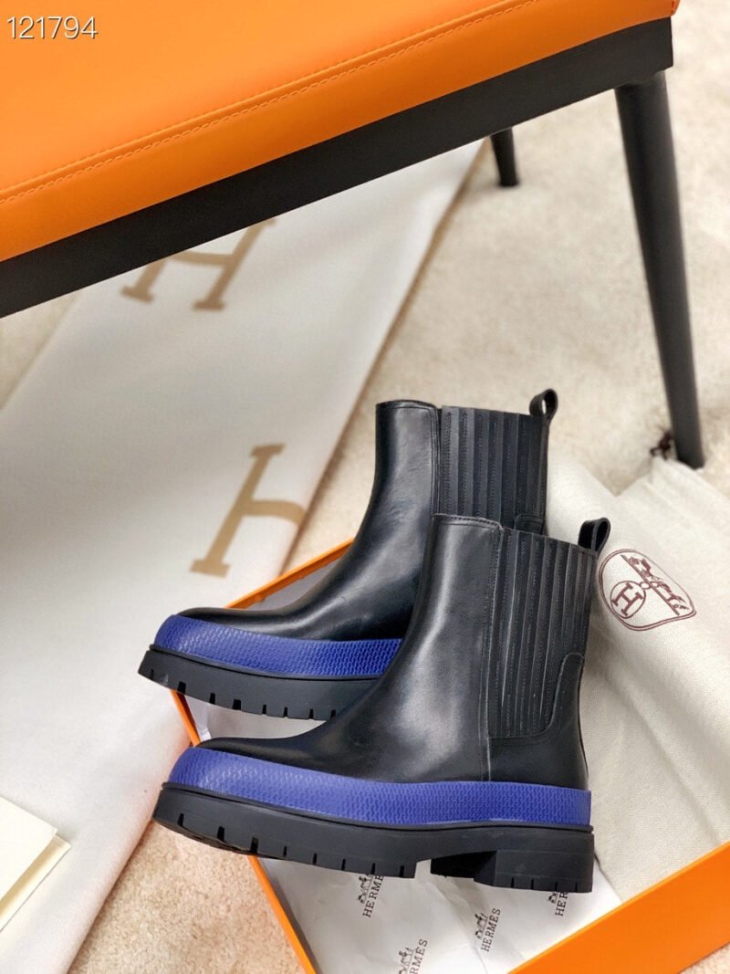 Botines de cuero HERMES - Imagen 5