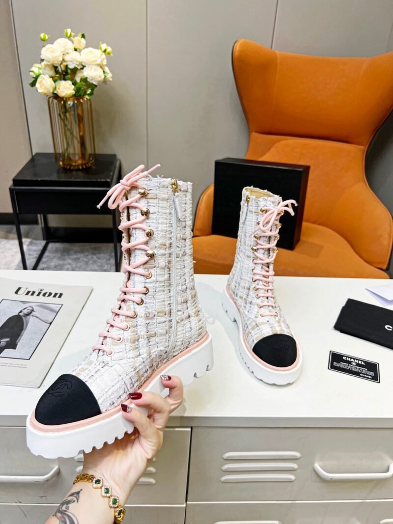 Botines de cordón Chanel - Imagen 4