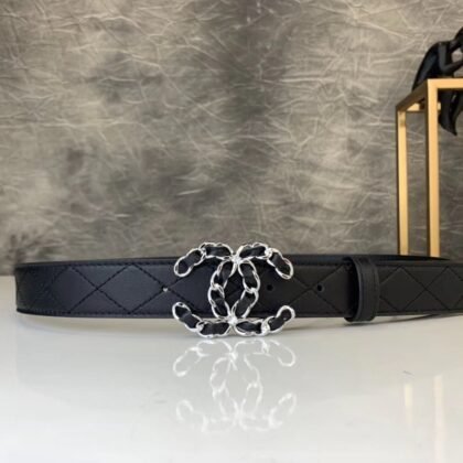Cinturón de piel CHANEL