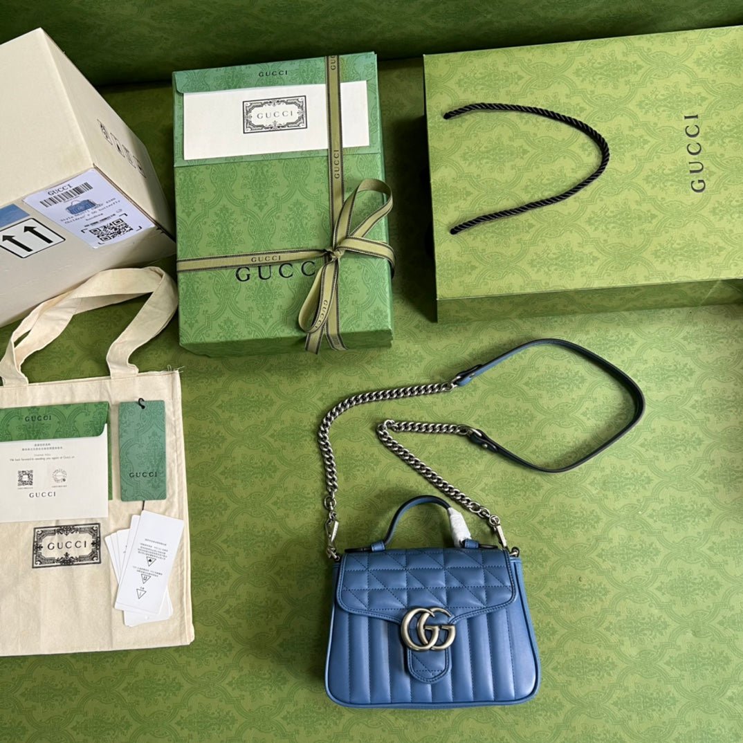 Minibolso de mano GG Marmont GUCCI