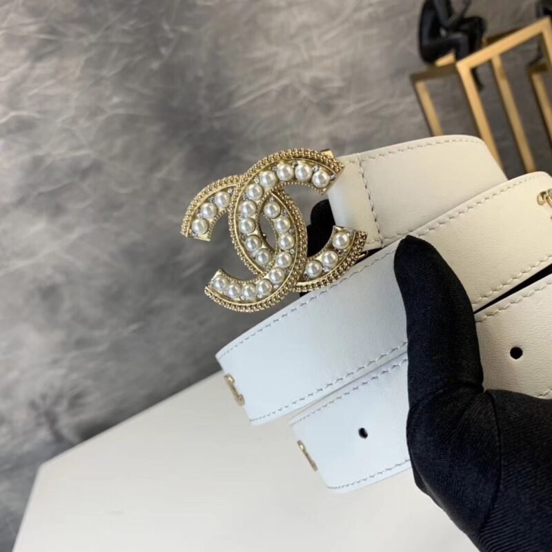 Cinturón de piel CHANEL - Imagen 5