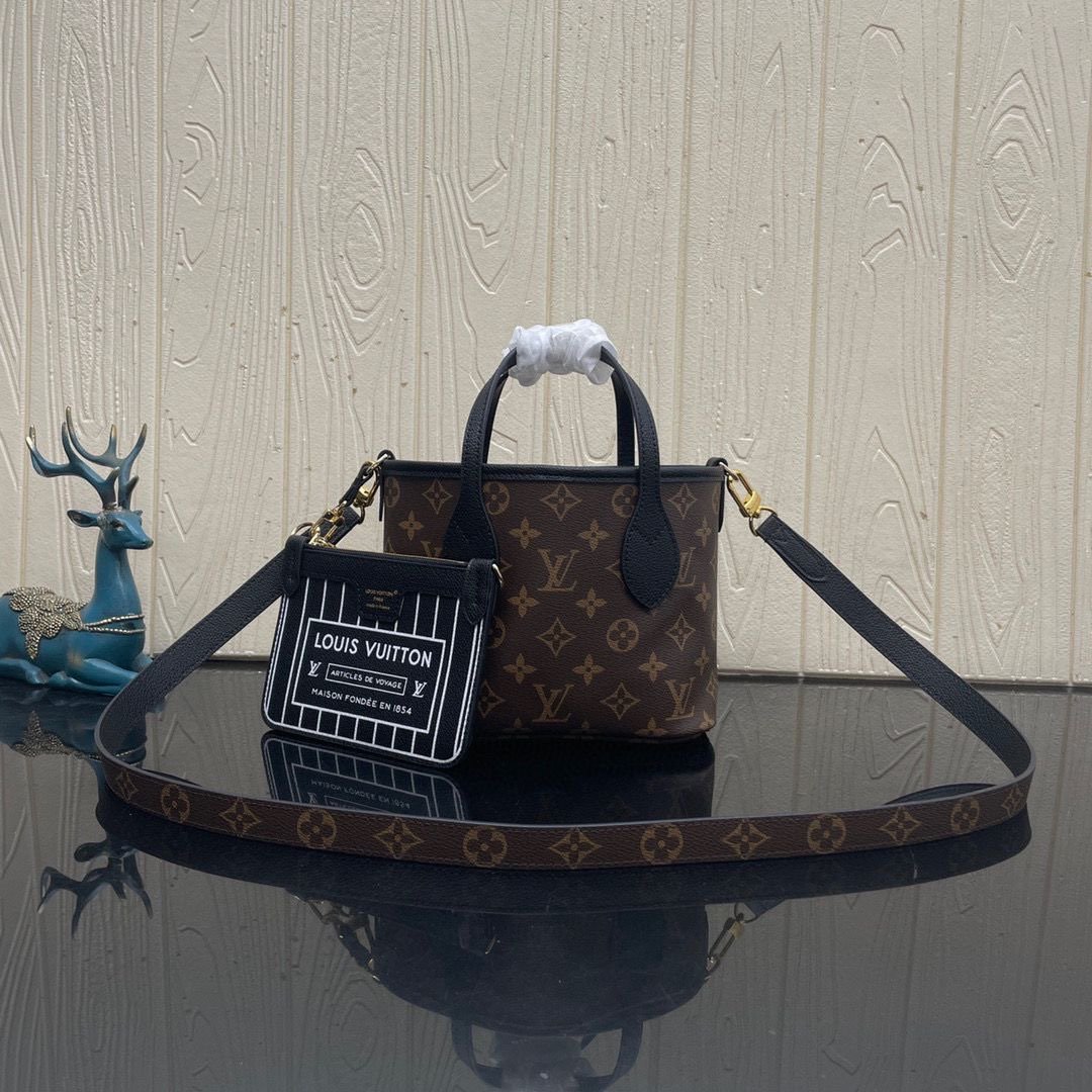 Bolso Neverfull Inside Out BB con bandolera Louis Vuitton