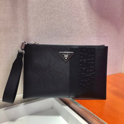 Bolso de hombre de piel PRADA