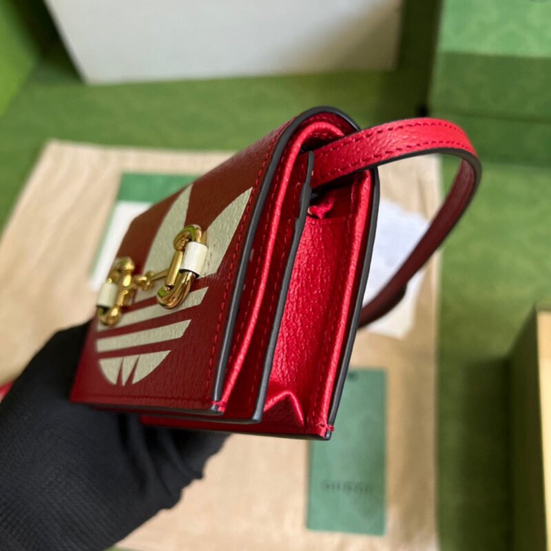 Tarjetero adidas x Gucci con Horsebit - Imagen 4